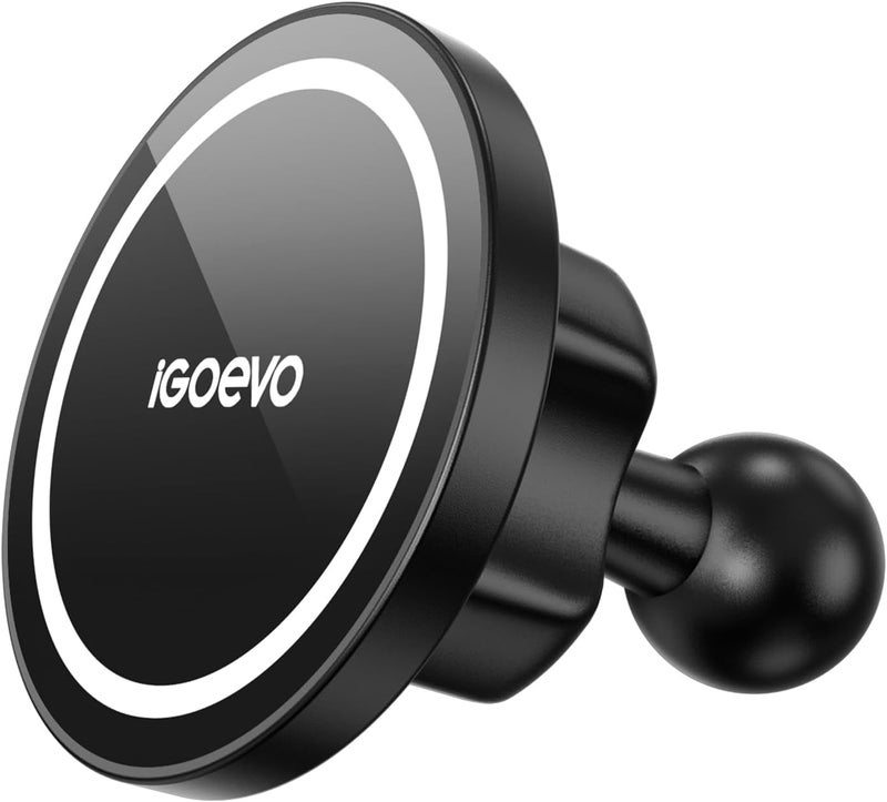 iGoevo Magnetic Phone Mount with 20mm Ball Base – Ultra-Stable Anti-Slip Magnetic Holder, Compatible with Tackform, Bulletpoint, Elgato 20mm Mounting Systems - Image 1
